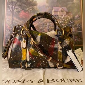 DOONEY & BOURKE DiPinta Satchel RARE HTF DIPINTA BEAUTY SPECIAL EDITION ALL TAGS